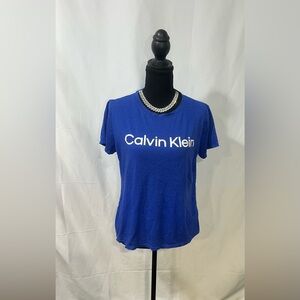 Calvin Klein Royal Blue Short Sleeve Tee